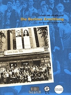 Gerz, Jochen; Shalev-Gerz, Esther «The Berlin Investigation»