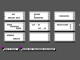 PooL Processing «Imaginary Library»