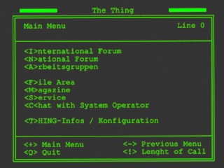 Wolfgang Staehle »The Thing«