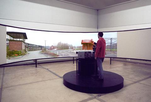 Jeffrey Shaw «Place-Ruhr» | Place-Ruhr (Installationsansicht)