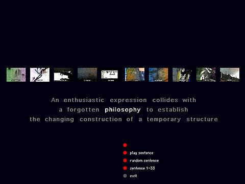 Bill Seaman «The Exquisite Mechanism of Shivers» | Screenshot from the CD artintact1