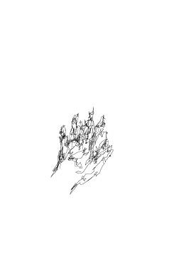 Jochem Hendricks «Eye Drawings» | Hand (right eye) (Detail)