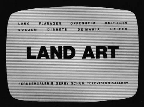 Gerry Schum »Land Art«