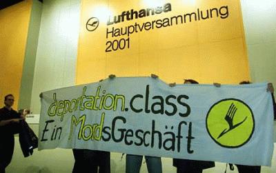 kein mensch ist illegal «deportation.class» | Demo against Deportation