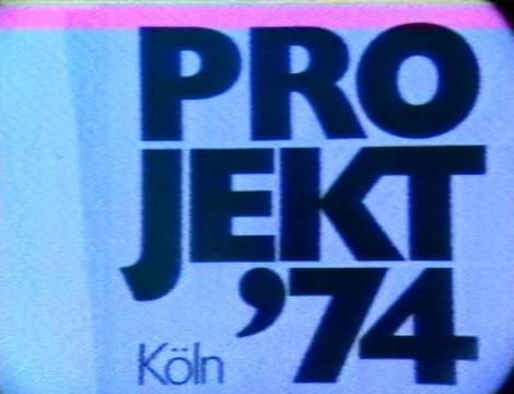  Projekt '74 «Projekt '74: Text written for the video catalogue» |