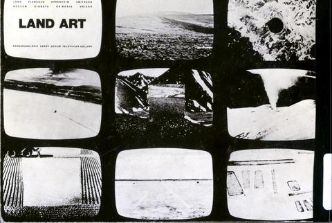 Gerry Schum »Die Fernsehgalerie« | Ausstellungskatalog