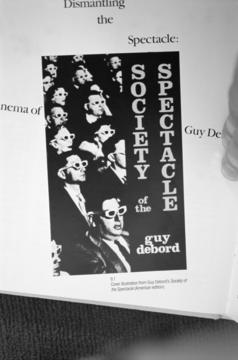 Guy Debord »La societé du spectacle« | Cover der amerikanischen Ausgabe