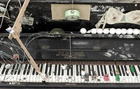 Nam June Paik »Exposition of Music – Electronic Television« | Prepared Pianos