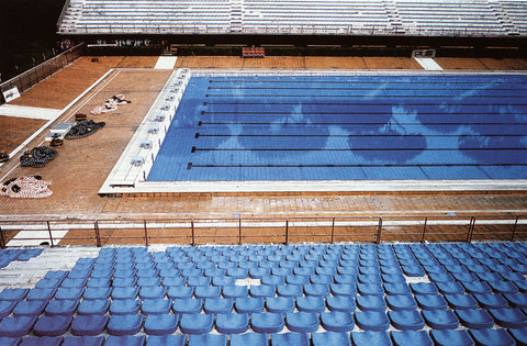 Alain Fleischer »Le jeu de la règle« | Piscine Olympique, Rom