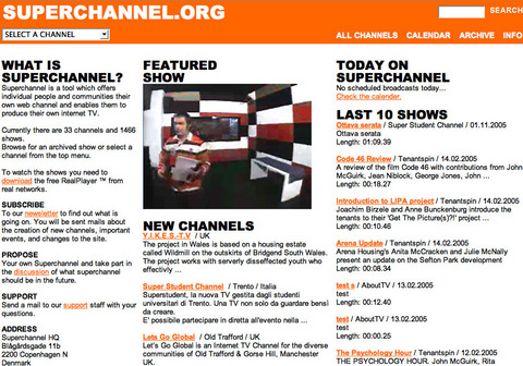 Superflex »Superchannel« | Superchannel Homepage