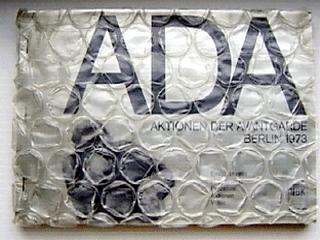 ADA – Aktionen der Avantgarde «ADA - Avant-garde actions»