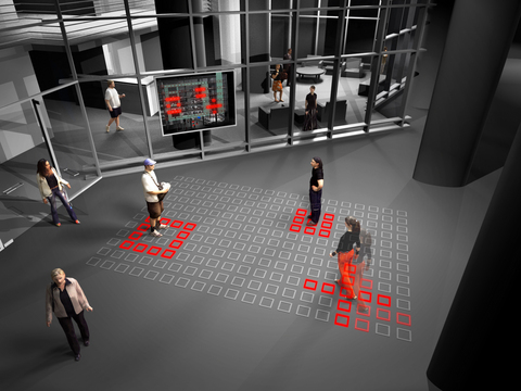 Electroland «Enteractive» | Carpet View, concept