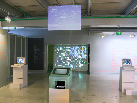 George Legrady «Pockets Full of Memories» | Installation view