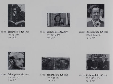 Thomas Ruff »Zeitungsfotos«