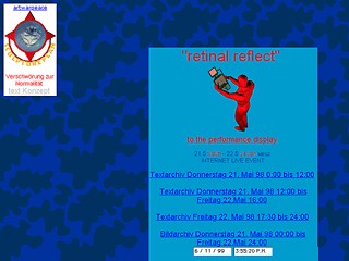 ArtWarPeace »Retinal Reflect«
