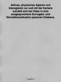 Dellbrügge & de Moll «Video Theory, No-Tech Version»