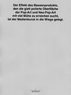 Dellbrügge & de Moll «Video Theory, No-Tech Version»