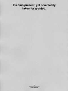 Dellbrügge & de Moll «Video Theory, No-Tech Version»